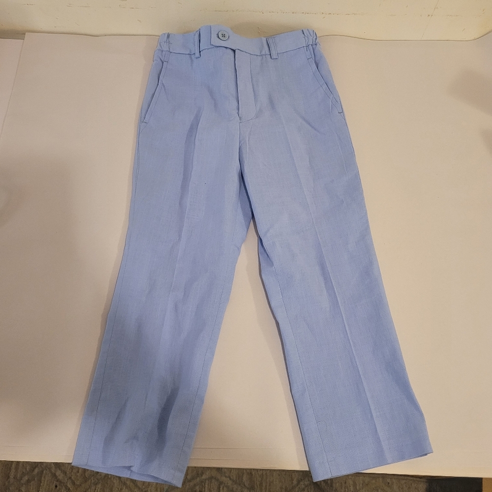 4/$10 Andrew Fezza Sky Blue Trousers Size 5